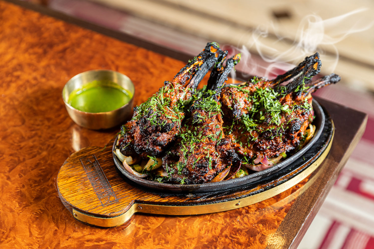 Lamb chops at Brigadiers