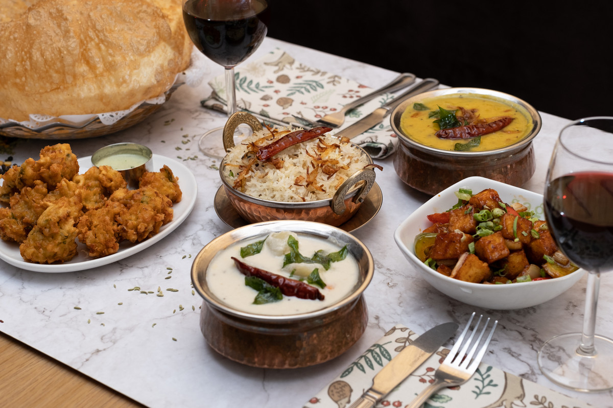 South Indian vegetarian meal at Sagar